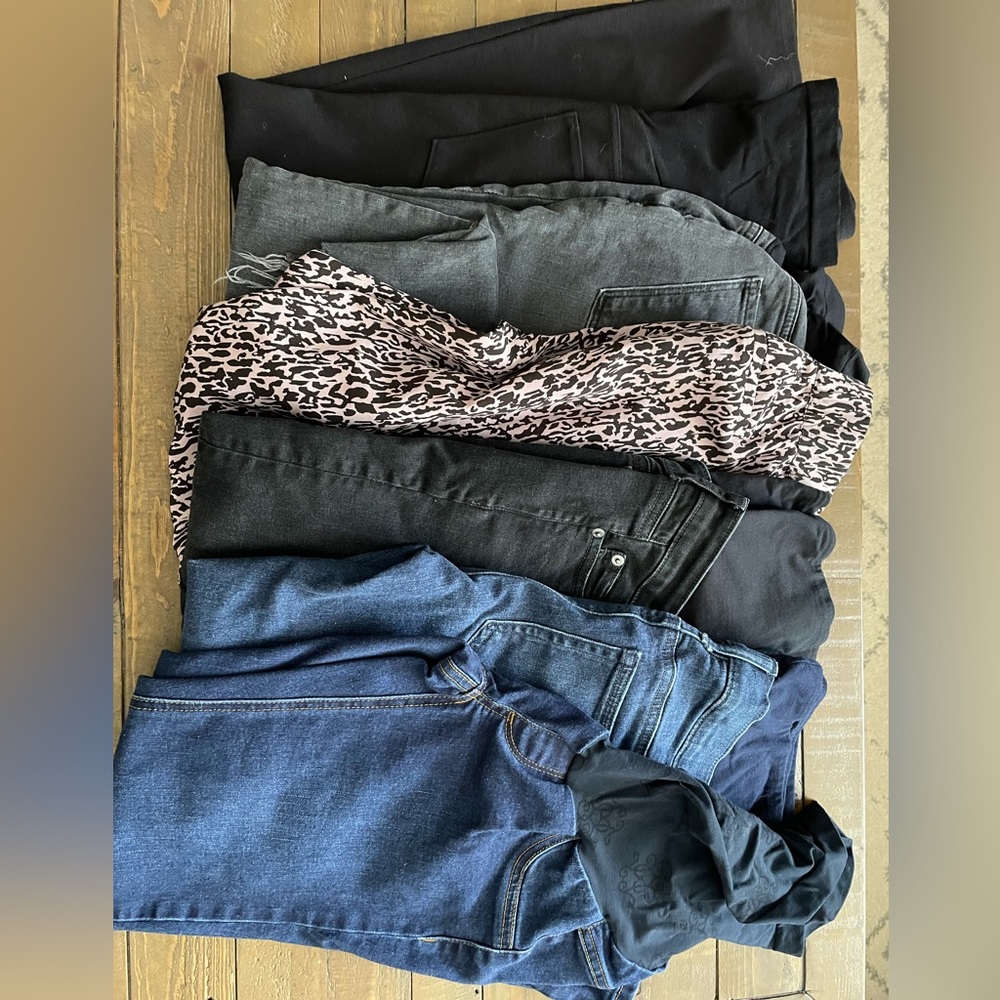 Petite Maternity pants (6 pairs)